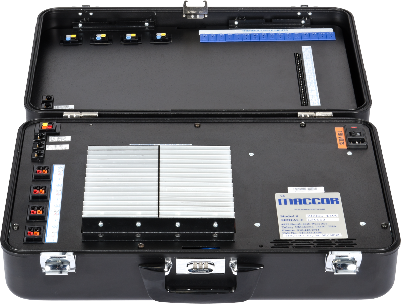 Maccor Series 4400 Desktop Battery Tester — compact single-wide cabinet