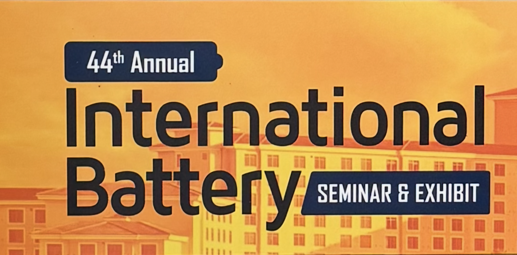 International Battery Seminar and Exhibit logo